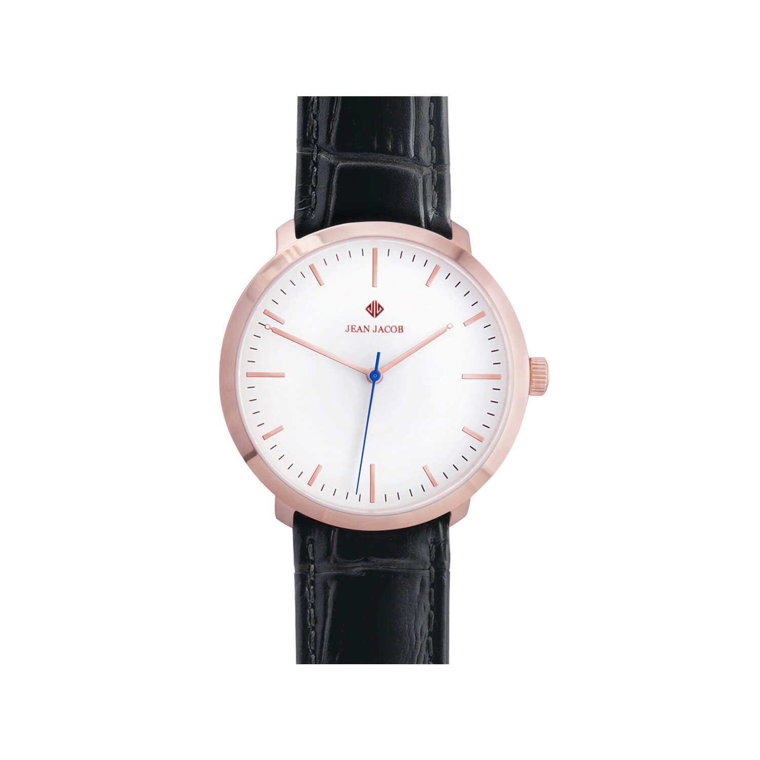 Classic Zürich Rose Gold Watch, 40mm Unisex Watch JEAN JACOB