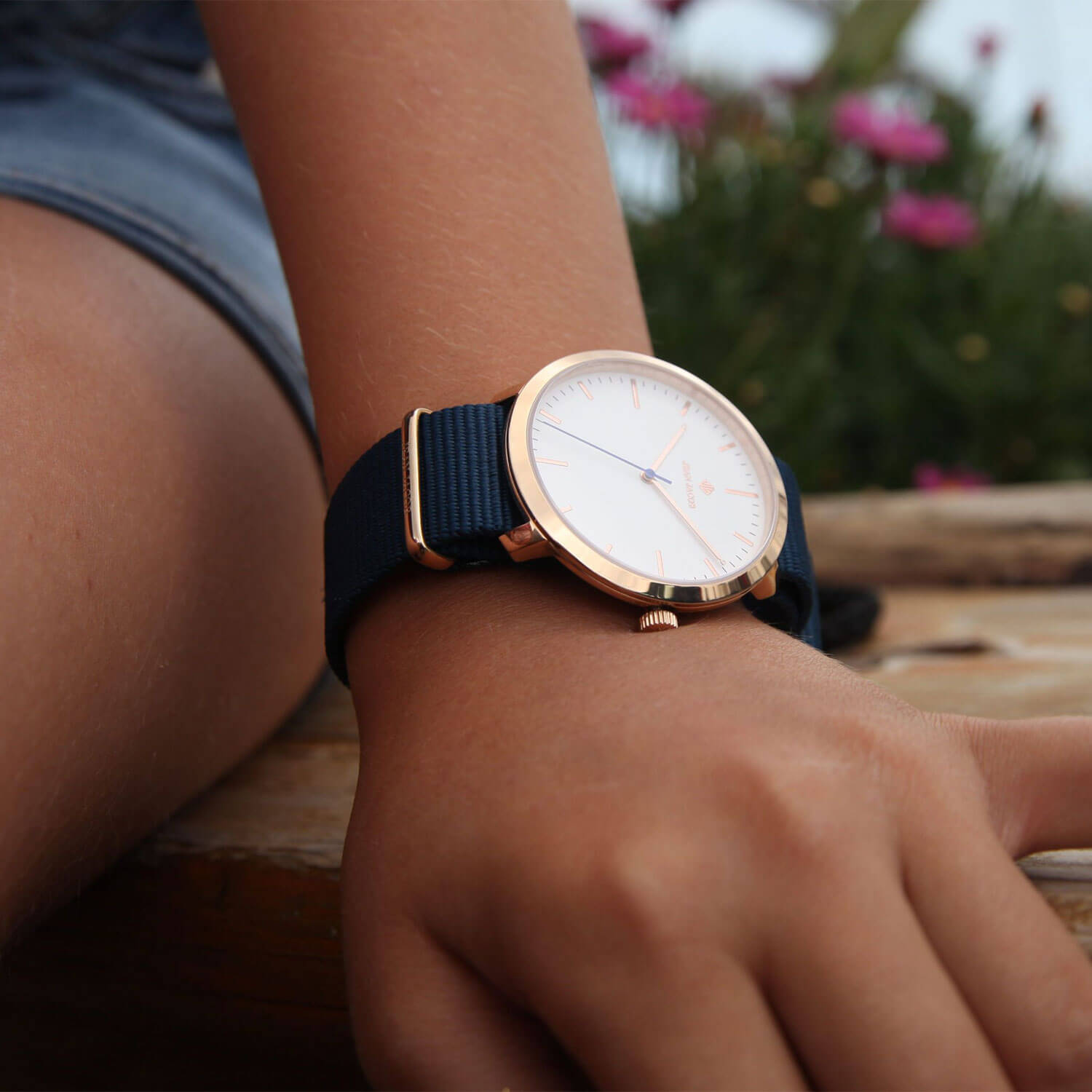 rose gold watch