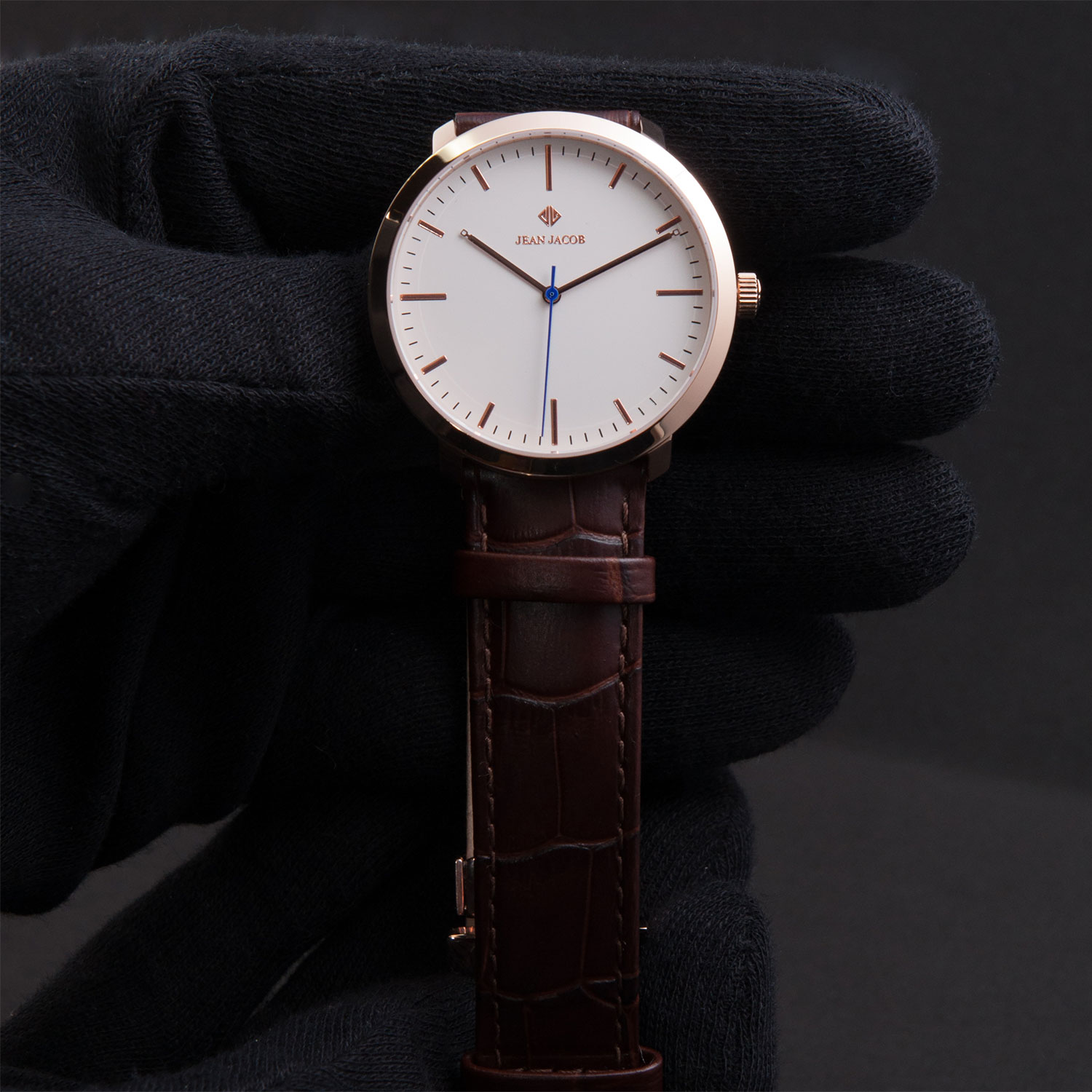 Classic Zurich Rose Gold Watch JEAN JACOB