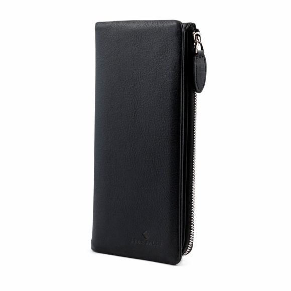 Milan Black Leather Wallet