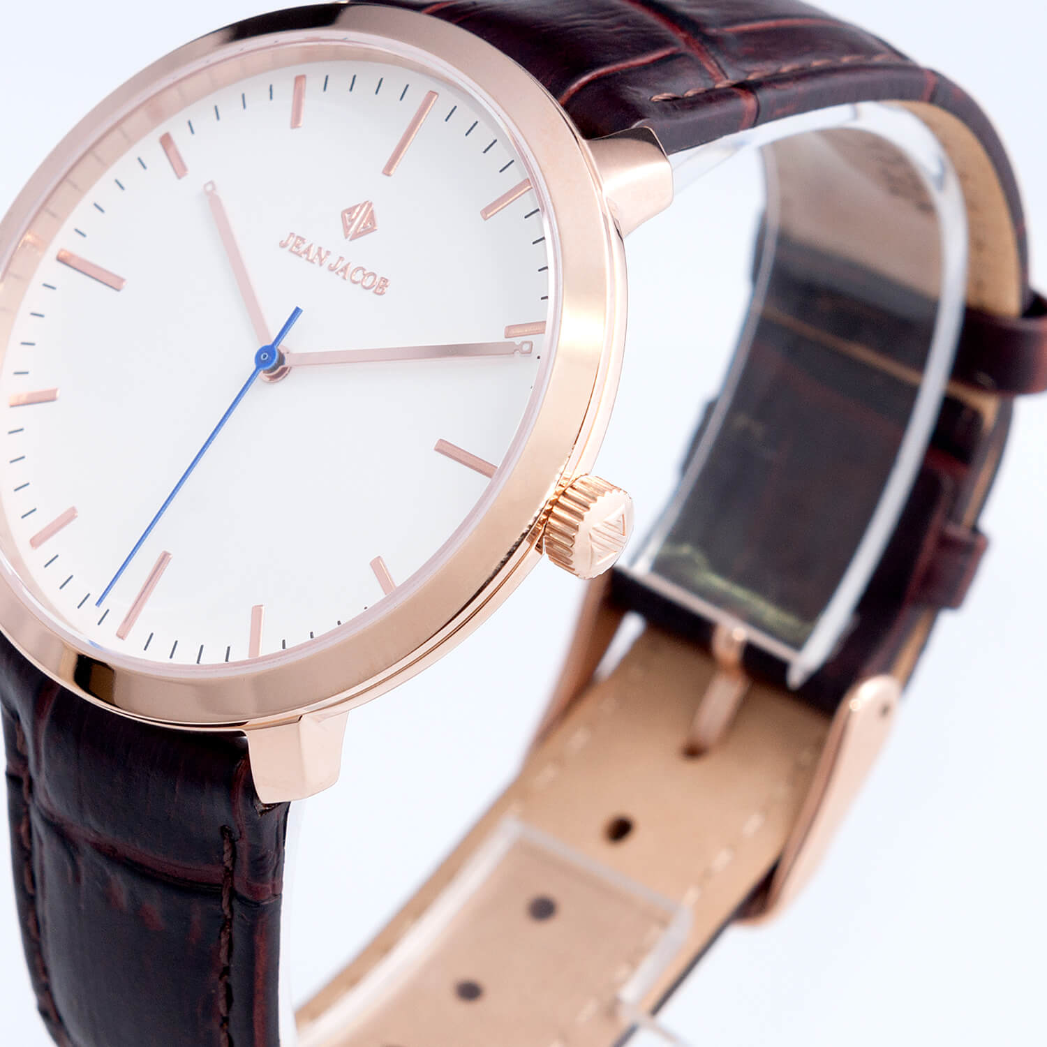 Classic Zürich Rose Gold Watch, 40mm Unisex Watch JEAN JACOB